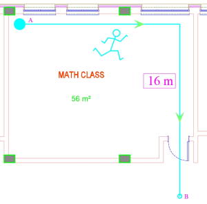 egress orthogonal